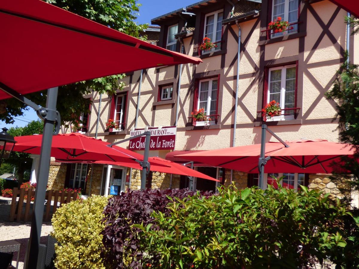 Le Chalet De La Foret Hotel 3 Etoiles Et Restaurant ビアルゾン エクステリア 写真